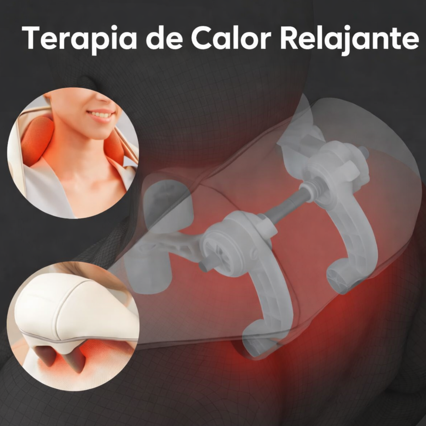 Masajeador para aliviar el dolor de cuello en lactancia